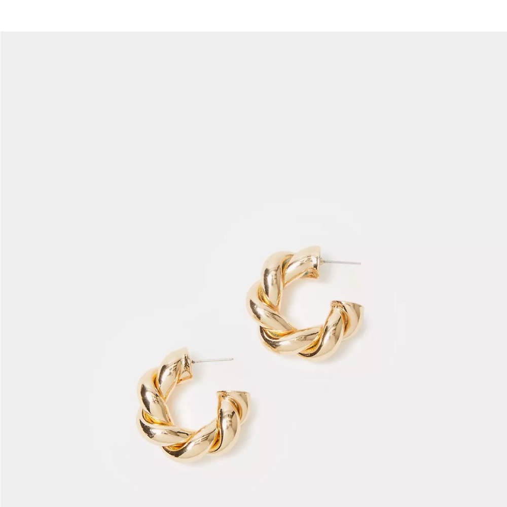Lilly Pulitzer Twisted Gold and Silver Earrings